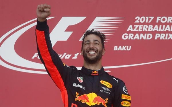 Azeri Nagydíj - Ricciardo nyert, Vettel negyedik, Hamilton ötödik