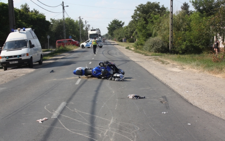 Kilenc halálos motoros baleset – akciót szervezett a rendőrség Szentendre térségében