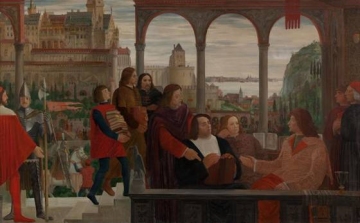 Mátyás király tudósaival Szentendrére költözik