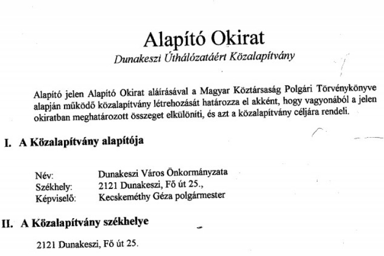 Jobbik: elsunnyogott 400 milliót a dunakeszi alapítvány