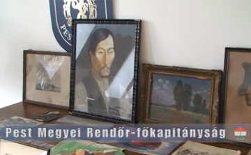 Rengeteg lopott festmény – tovább nyomoznak a szentendrei rendőrök - VIDEÓ