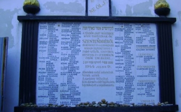 Holokauszt emléknap a Szentendréről és a Dunakanyarból elhurcoltak tiszteletére