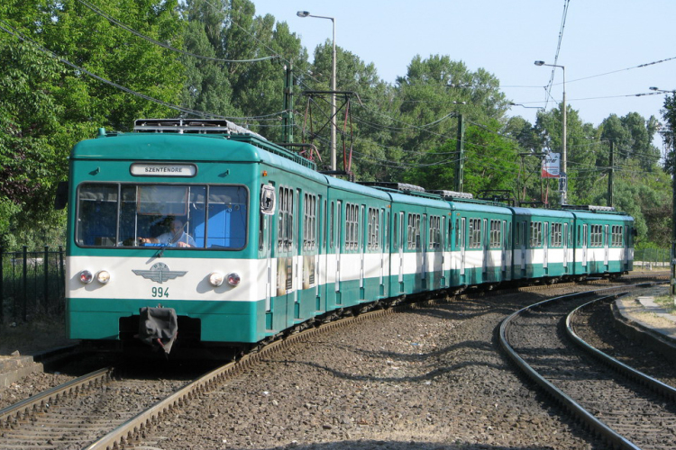 HÉV munkálatok Budakalászon