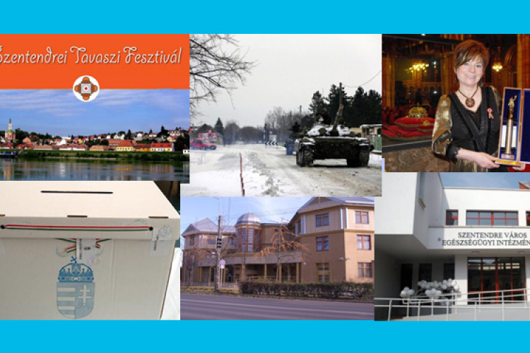 Kossuth-díj Szentendrére, választás, brutális hóhelyzet - FOTÓK