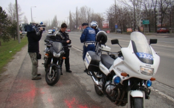 Akcióban kétkeréken a motoros balesetek megelőzéséért