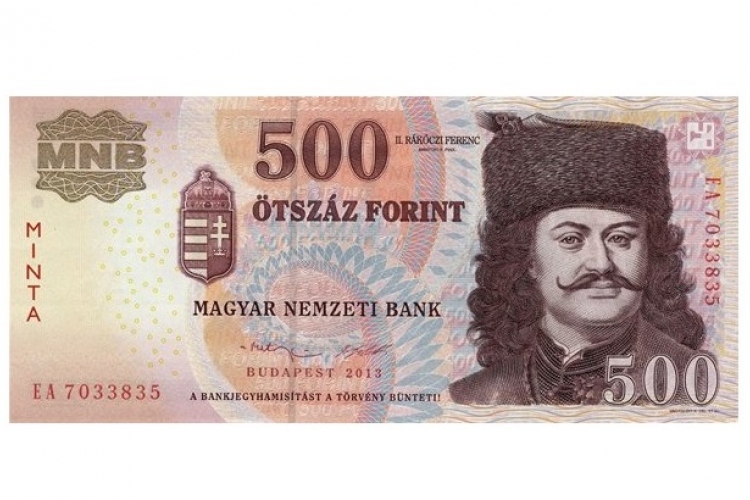 Új 500 forintos bankjegyek jelentek meg