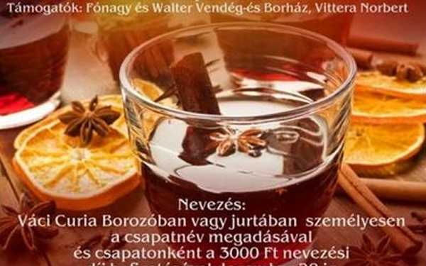 Váci forraltbor-főző verseny immár hatodszor