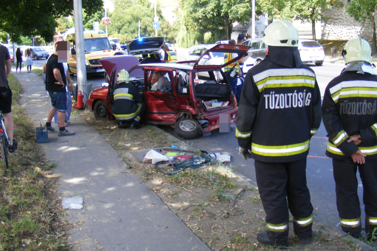 Baleset Szentendrén