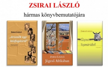 Zsirai László hármas könyvbemutatója