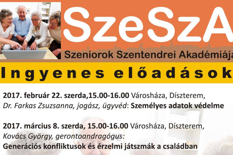 Tizedik féléve kezdődik a Szenior Szentendrei Akadémiáján!