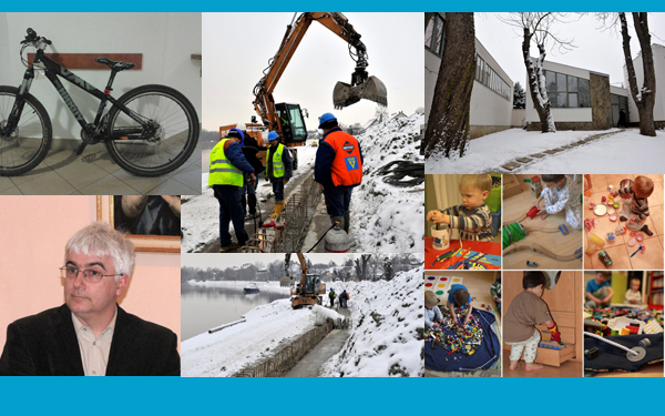 Épülő gát, újuló művésztelep, lezárt Városháza tér – Heti hírek