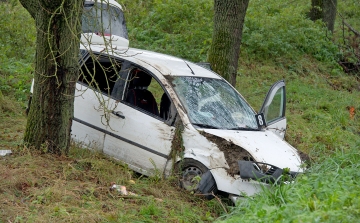 Meghalt egy fának ütköző autó utasa Pomáznál