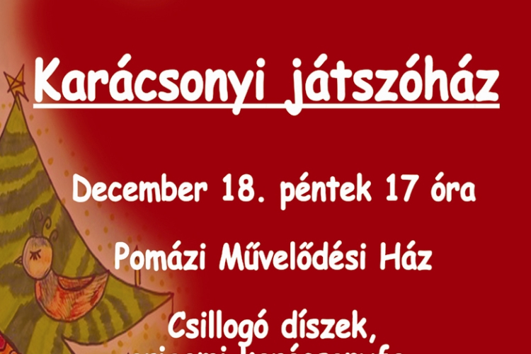 Karácsonyi Játszóház Pomázon