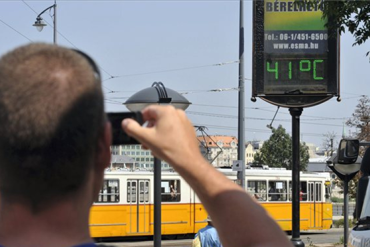 Megdőltek a napi melegrekordok tegnap