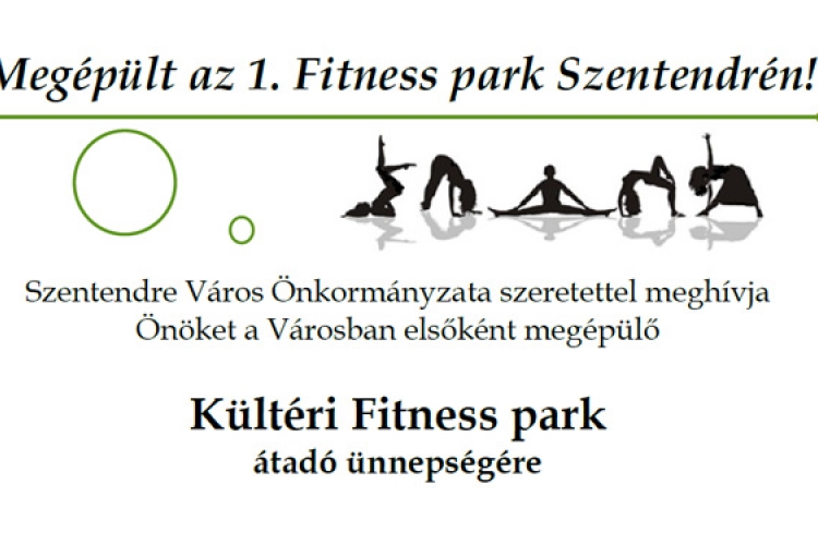 Megépült az első Fitness Park Szentendrén