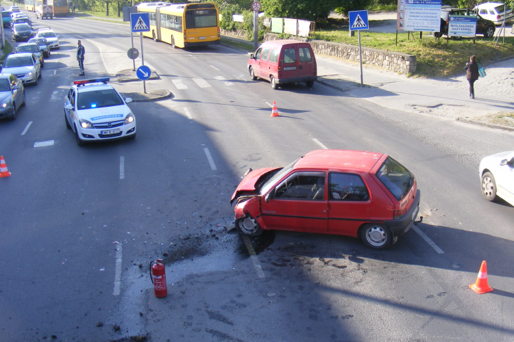 Baleset Szentendrén