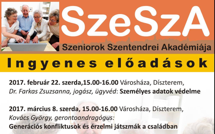 Tizedik féléve kezdődik a Szenior Szentendrei Akadémiáján!