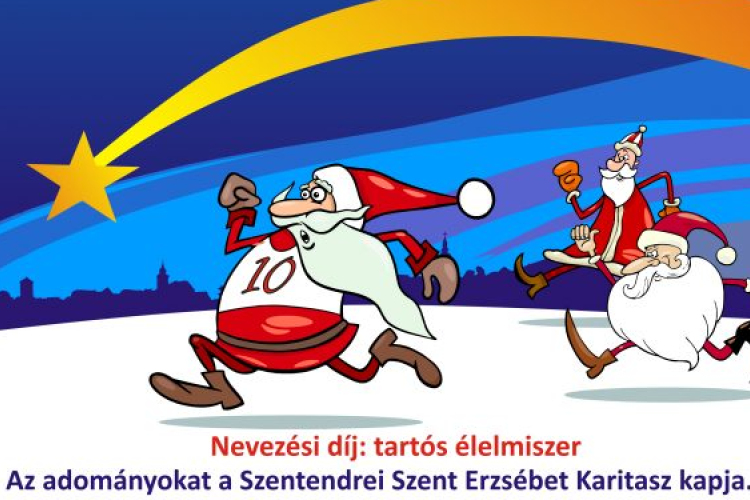 Mikulás futás Szentendrén