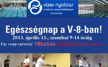 Egészségünkért a V-8-ban – ingyenes vizsgálatok, tanácsadás az Egészségnapon