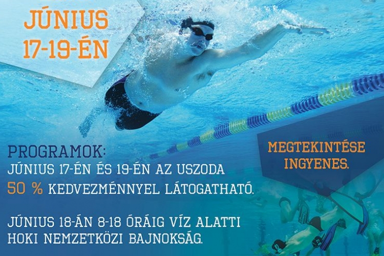 A magyar úszás napja a V-8-ban