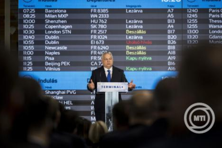 Orbán Viktor: a Liszt Ferenc repülőtér az évtized végére a régió legfontosabb központja lehet
