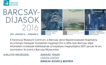 BARCSAY-DÍJASOK 2016