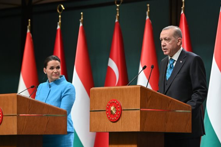 Erdogan: Törökország kész minden támogatást megadni Magyarországnak a gázellátás terén